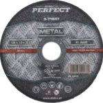 Disque de coupe métal - plat 115mmx1,0 STALCO PERFECT S-71651