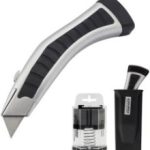 Utility Blade Knife + Holster + Blades STALCO PERFECT S-67451