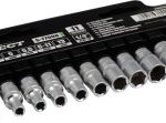 1/4” Socket Set 11pcs 4 - 13mm STALCO PERFECT S-77008