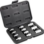 1/2”+1/4”+3/8” Socket Set 11pcs TORX INTERNAL STALCO PERFECT S-77211