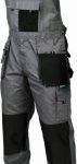 Work Bib Trousers BASIC LINE grey M STALCO S-47866