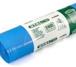 Sacs poubelles 120l LDPE, lot de 20 pièces. STALCOS-47690