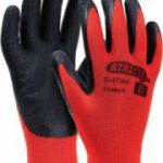 Rękawice poliestrowe S-LATEX R 8” STALCO S-47344