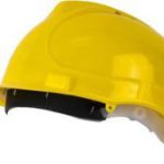 Casque de protection industriel HELIUS jaune STALCO S-42059