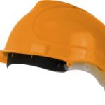 Casque de protection industriel HELIUS orange STALCO S-42061