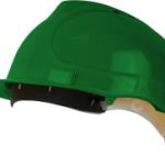 Casque de protection industriel HELIUS vert STALCO S-42063