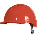 Casque de protection industriel EVOLUTION 2 rouge STALCO PERFECT S-78106