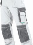 Spodnie robocze ALLROUND LINE biały M STALCO S-42139