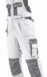 Work Bib Trousers ALLROUND LINE white 2XL STALCO S-42159