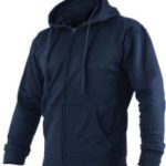 Men's hooded sweatshirt PORA navy blue M STALCO S-44463