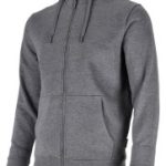 Men's hooded sweatshirt PORA grey S STALCO S-44471