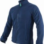 Men's fleece sweatshirt BARRY navy blue S STALCO S-44541