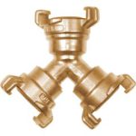 Y Branch Plug brass STALCO PERFECT S-73637