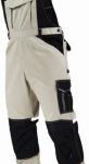 Work Bib Trousers SUMMER LINE beige XL STALCO S-44597