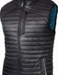 Men's insulated waistcoat VEST black S STALCO PERFECT S-78580