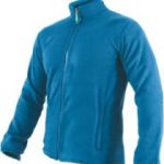 Men's fleece sweatshirt BARRY blue S STALCO S-51075