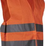 High-vis safety vest SHINE SUMMER orange 2XL STALCO S091051248