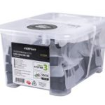 Kit système n° 3, joint clip/coin 1 mm, emballage en carton 50/50 pcs. STALCO PARFAIT S-75230