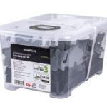Kit système n° 3, joint clip/coin 2 mm, emballage en carton 50/50 pcs. STALCO PARFAIT S-75234
