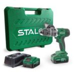 Wiertarko-wkrętarka udarowa IDS20-75BL 2x 4Ah 20V S-VOLT STALCO S-97314