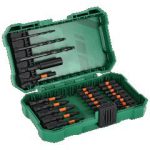 Impact bits and accessories set 1/4”, 26pcs S2 STALCO S-13724