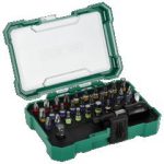 Bits and adapter set 1/4”, 32pcs S2 STALCO S-13728