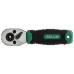 Cliquet pour bits et douilles 1/4” 72 dents 105mm STALCO S-54104