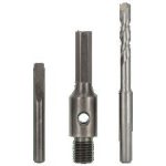 Adaptateur pour scies cloches diamantées Hex 100mm + foret de centrage 8x120mm STALCO PERFECT S-70803