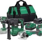 Power Tool Combo Kit (S-97327+S-97316+S-97303) + 2x 4.0Ah STALCO S-97377