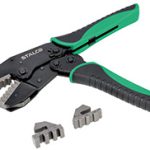 Pliers for clamping terminals 0.5-16 mm2 (22-6 AWG), 2 jaw set, STALCO S011877001