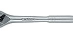 Clé à cliquet droite 1/2” 90 dents 245mm poignée en métal STALCO S011154084