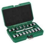 Clés pour bouchons de vidange d'huile 3/8″ 18elm. STALCO S011133001
