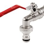 Ball valve faucet BRS 1/2″ - 3/4″ STALCO GARDEN S101010754
