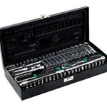 Socket Set 67pcs, metal case 1/4˝ Ratchet 90T STALCO S011100067