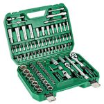 Socket set 94pcs BMC 1/2”+1/4” ratchet 72T STALCO S011100094