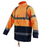 Veste d'avertissement matelassée homme FLASH 5in1 orange M STALCO S090700004