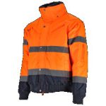 Veste d'avertissement matelassée homme BOMBER 3in1 orange 5XL STALCO S090700016