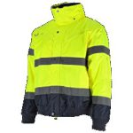 Veste d'avertissement matelassée homme BOMBER 3in1 jaune M STALCO S090700018