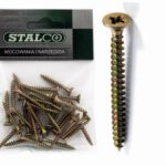 Vis à bois trempée WK-3,5x45 sac (25) 1/45 STALCO WK3545