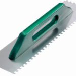 Stainless Steel Trowel 480x130mm, 8x8 tooth STALCO S-37408