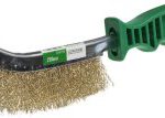 Szczotka druciana 250mm mosiężna STALCO S-47715
