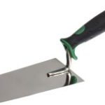 Truelle trapézoïdale 140 mm en acier inoxydable. étroit 2k STALCO S-37462